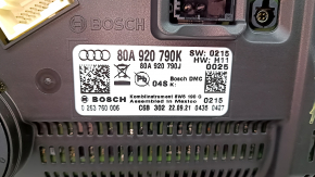 Щиток приборов Audi Q5 80A 23-23 большой дисплей, 115к, сломаны крепления