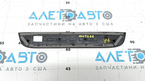 Ornament prag exterior spate dreapta Audi A6 C7 12-16 negru, cu crom, zgârieturi