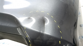 Bara spate neaderentă Toyota Camry v50 12-14 usa LE XLE, grafit, îndoită, zgârieturi, elemente de fixare rupte