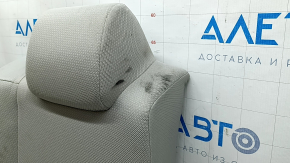 Spătarul scaunelor din spate, al doilea rând de scaune stânga, Toyota Camry V50 12-14, material textil SUA, gri, pentru curățare, pentru lovituri