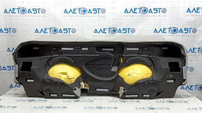 Pernă banchetă spate, rândul 2, Toyota Camry V50 12-14, material textil SUA, gri, uzată, se poate curăța chimic