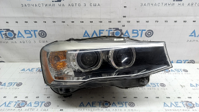 Фара передняя правая в сборе BMW X3 F25 15-17 ксенон адаптив, под полировку, царапины