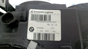Фара передняя правая в сборе BMW X3 F25 15-17 ксенон адаптив, под полировку, царапины