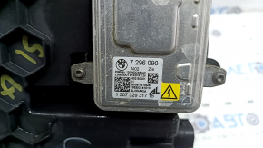 Фара передняя левая в сборе BMW X3 F25 15-17 ксенон адаптив, под полировку, царапины