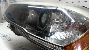 Фара передняя левая в сборе BMW X3 F25 15-17 ксенон адаптив, под полировку, царапины