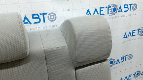 Spătarul scaunelor din spate, al doilea rând de scaune dreapta, Toyota Camry V50 12-14 SUA, material textil, gri, cu cotieră, curățabil chimic