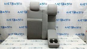 Spătarul scaunelor din spate, al doilea rând de scaune dreapta, Toyota Camry V50 12-14 SUA, material textil, gri, cu cotieră, curățabil chimic