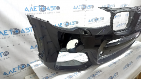 Bara față neagră BMW X3 F25 15-17 M-Sport, neagră 475, zgârieturi, lovituri, îndoitură