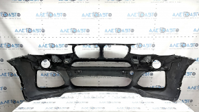 Bara față neagră BMW X3 F25 15-17 M-Sport, neagră 475, zgârieturi, lovituri, îndoitură