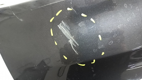 Prag bară spate BMW X3 F25 11-17 M-Sport, lucios, zgârieturi, suport crăpat