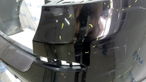 Bara spate nefinisată BMW X3 F25 11-17 pentru senzori de parcare, M Sport, neagră 475, zgârieturi, suport rupt, suport crăpat