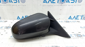 Зеркало боковое правое в сборе Toyota Camry v50 13-14 5 пинов, подогрев, графит
