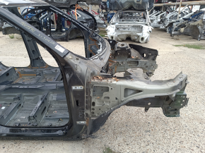 Sfert dreapta față Volvo XC90 16-23 pe caroserie, negru, lovitură