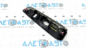 Ornament control ridicare geam dreapta față pentru Toyota Camry V50 12-14 SUA, finisaj lemn gri, zgârieturi