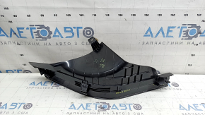 Ornament prag interior stânga spate BMW X3 F25 11-17 negru, fixare ruptă