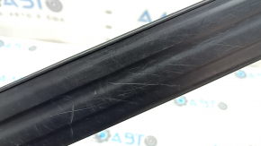 Ornament prag ușă stânga față Toyota Camry V50 12-14 SUA negru, uzat