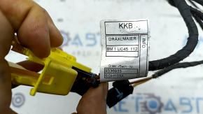 Cablaj pentru perna scaunului pasagerului de la BMW X3 F25 11-17, electric, sub suporturi