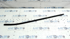 Ornamente ușă-geam central față stânga BMW X3 F25 11-17 negru lucios