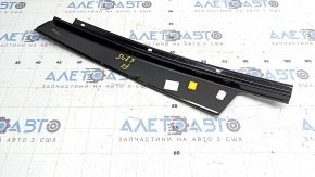 Ornamente ușă față stânga BMW X3 F25 11-17, negru lucios