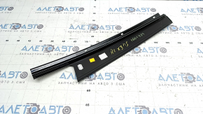 Ornament ușă, lateral, spate stânga, BMW X3 F25 11-17, față, negru lucios, uzat