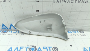 Верхняя крышка бокового зеркала левая Toyota Rav4 16-18 под поворотник, белая
