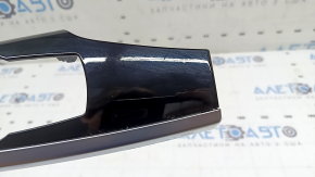 Накладка передней панели левая BMW X3 F25 15-17 черный глянец с хром, царапины