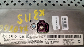 Monitor, afișaj, navigație BMW X3 F25 11-17 mare 8.8", cu suprapunere, uzat