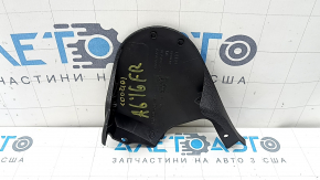 Ornamente laterale pentru scaunul pasagerului, interior, Audi A6 C7 12-18, negre, uzate