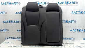 Spatele scaunelor din rândul din spate, dreapta, Honda Accord 23-26, piele neagră, perforată, cu cotieră