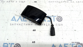 Накладка решетки радиатора grill левая Audi Q8 19-26 под радар, с подогревом, царапины