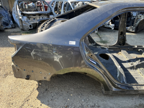 Aripă spate dreapta Toyota Camry v50 12-14 usa pe caroserie, grafit, zgârieturi, denivelări