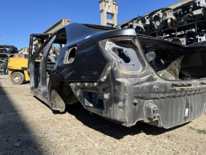 Aripă spate stânga Toyota Camry v50 12-14 usa pe caroserie, grafit, zgârieturi, denivelări