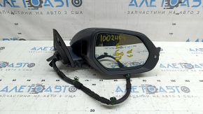 Ansamblu oglindă retrovizoare dreapta Audi Q8 19-26 15+2 pini, semnalizare, încălzire, reglare automată a intensității luminii, BSM, cameră, grafit, în adeziv