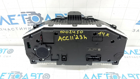 Tablou de bord Honda Accord 23-26 hibrid 14k, pete pe sticlă, crăpătură în suport