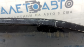 Губа переднего бампера Honda Accord 23-26 черный глянец, царапины, вмятины
