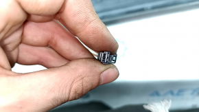 Ornament prag exterior față stânga pentru Audi Q8 19-26, negru cu crom, iluminare din spate, zgârieturi, crom pentru curățare chimică
