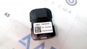 Comandă oglindă pentru Audi Q8 19-26, neagră cu crom, încălzită și rabatabilă automat, ornamente cromate