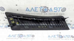 Боковушка 2-го ряда сидений левая Audi Q8 19-21 кожа черная ANTHRAZIT, трещина в креплении, в копоти