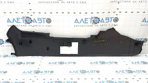 Ornament consolă centrală stânga pentru Honda Accord 23-26, mare, negru, zgârieturi