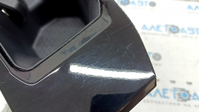 Ornament consolă centrală cu suporturi de pahare pentru Honda Accord 23-26, negru lucios, cu suporturi de pahare, zgârieturi, lovituri