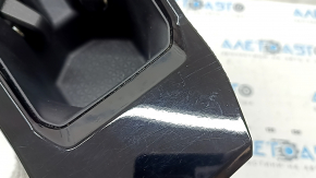 Ornament consolă centrală cu suporturi de pahare pentru Honda Accord 23-26, negru lucios, cu suporturi de pahare, zgârieturi, lovituri