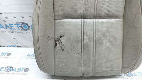 Tapițerie pernă scaun șofer pentru Honda Insight 19-22, piele gri, încălzită, perforată, curățabilă chimic