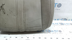 Tapițerie pernă scaun șofer pentru Honda Insight 19-22, piele gri, încălzită, perforată, curățabilă chimic