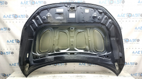 Капот голый Honda Insight 19-22 алюминий, синий B607M, тычка, сколы