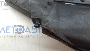 Нижняя решетка переднего бампера Honda Insight 19-22 под радар круиз, надломано крепление, затерта, надрыв