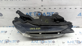 Фара передняя правая в сборе Honda Insight 19-22 LED, отсутствует хром молдинг, под полировку, желтит LED