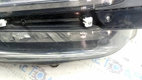 Фара передняя правая в сборе Honda Insight 19-22 LED, отсутствует хром молдинг, под полировку, желтит LED