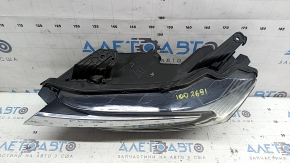 Фара передняя левая Honda Insight 19-22 LED, под полировку, сколы на хром молдинге, желтит LED, потерто стекло