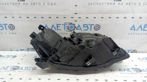 Фара передняя левая Honda Insight 19-22 LED, под полировку, сколы на хром молдинге, желтит LED, потерто стекло