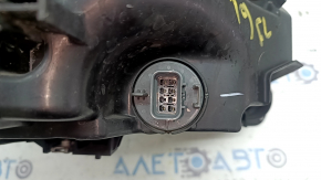Фара передняя левая Honda Insight 19-22 LED, под полировку, сколы на хром молдинге, желтит LED, потерто стекло